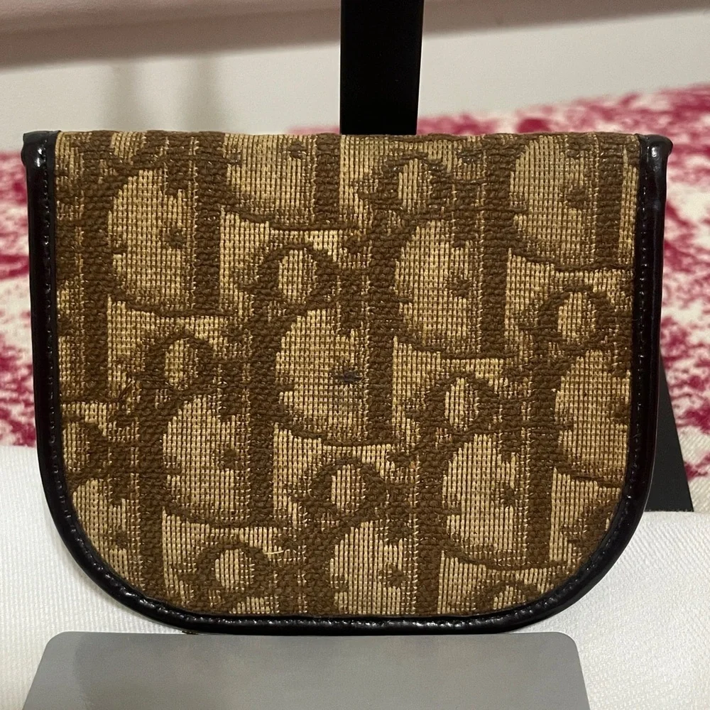 Dior Canvas Coin Purse - Picture 2 of 10
